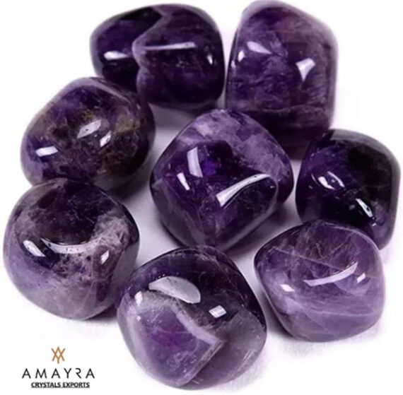 Amethyst Tumbled Stones