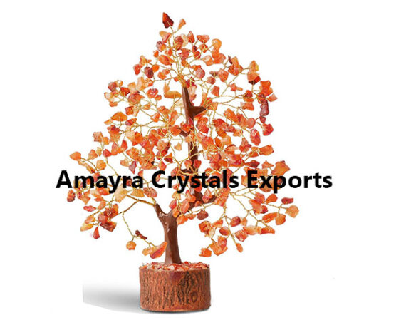 Red Aventurine 300 Beads Wooden Base Trees