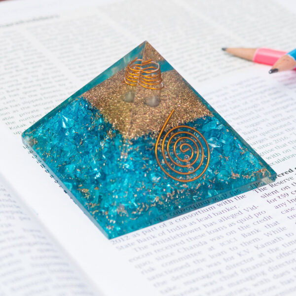 Black tourmaline orgone pyramid - Image 2