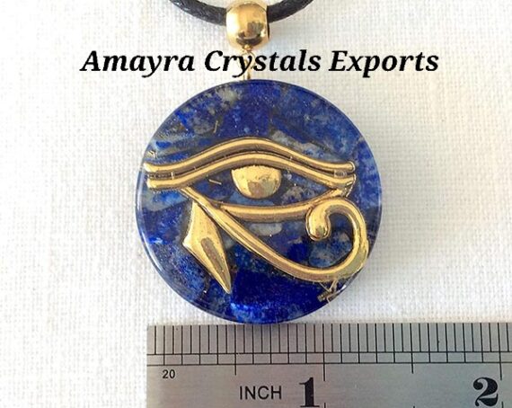 Orgonite Lapis Lazuli Eye Of Horus Pendant