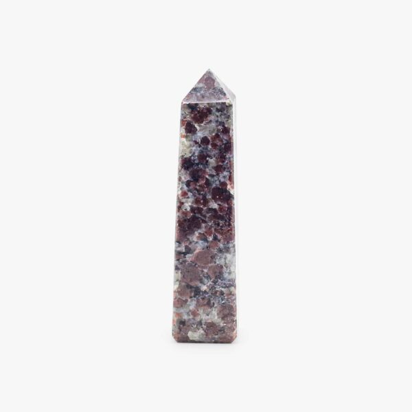 Gemstone Garnet Six side Obelisk  Massager Wands - Image 2