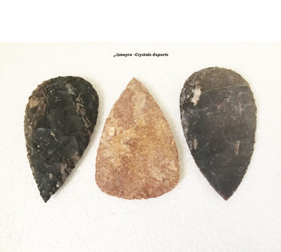 Fancy Jasper Leaf Shaped Arrowhead