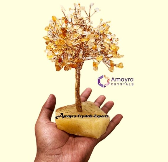 Citrine 300 Beads Tree With Citrine Base