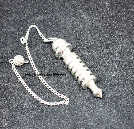 Beautiful Silver ISIS-6 Ring Metal Pendulum