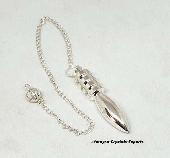 Beautiful Silver Sword Metal Pendulum