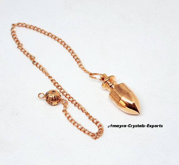 Beautiful Golden Bullet Metal Pendulum