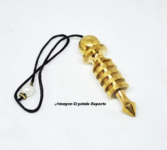 Beautiful Golden ISIS-4 Ring Metal Pendulum