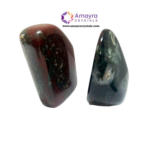 Gemstone Blood Stone Unshaped Free Forms