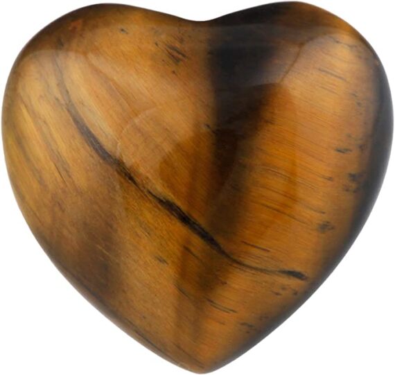 Gemstone Tiger Eye Pub Hearts
