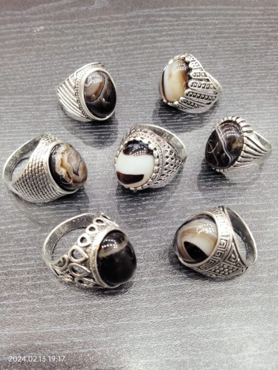 Black Sulemani Gents Finger Ring