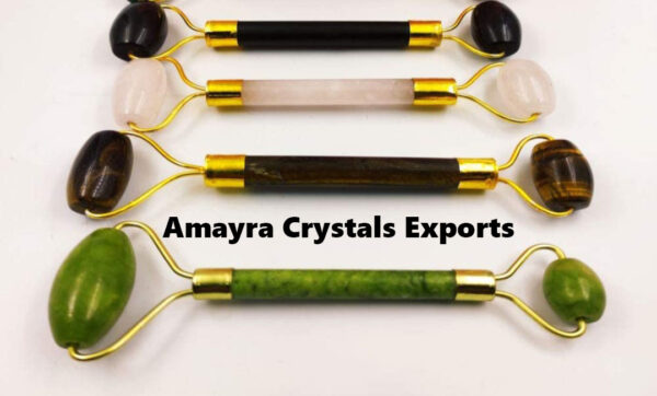 Mixed Gemstone Assorted Face Roller