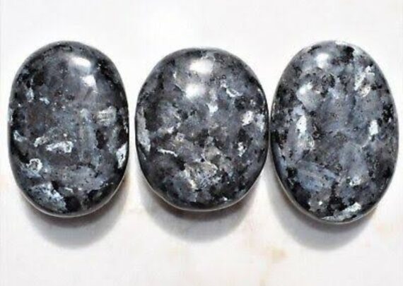 Gemstone Larvikite Palm Stone