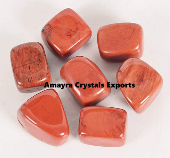 Natural Red Jasper Tumbled Stone
