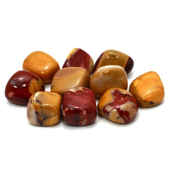 Natural Gemstone Mookaite Tumble Stone - Image 2