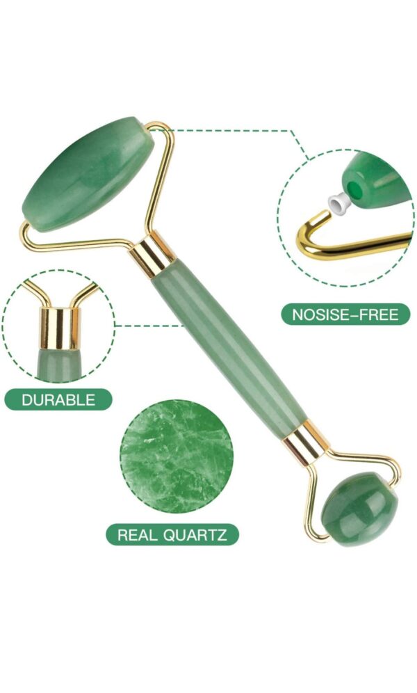 Gemstone Green Aventurine Face Roller - Image 2