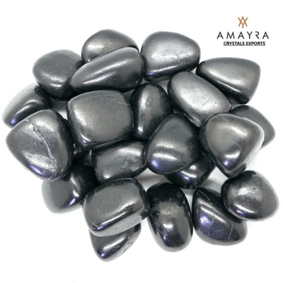 Natural Shungite Tumble Stones