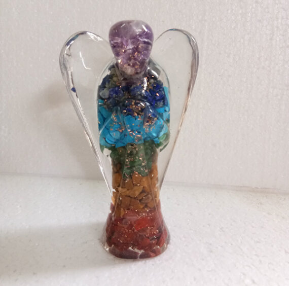 Orgonite Chakra Bonded 2 Inch Angel