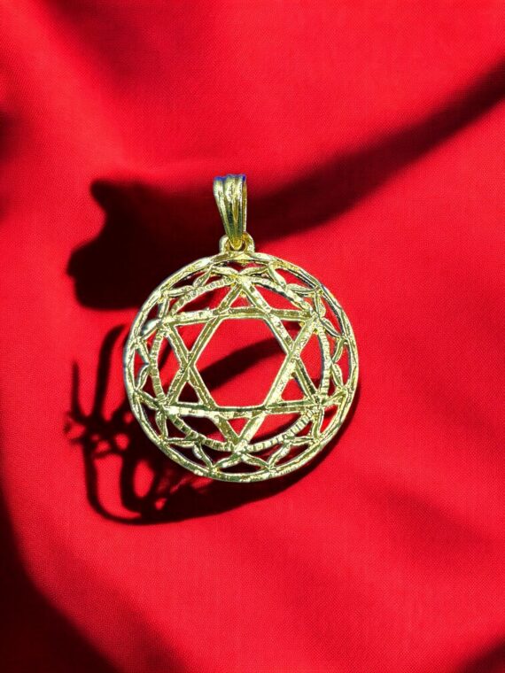 Chakra Design Metal Pendant