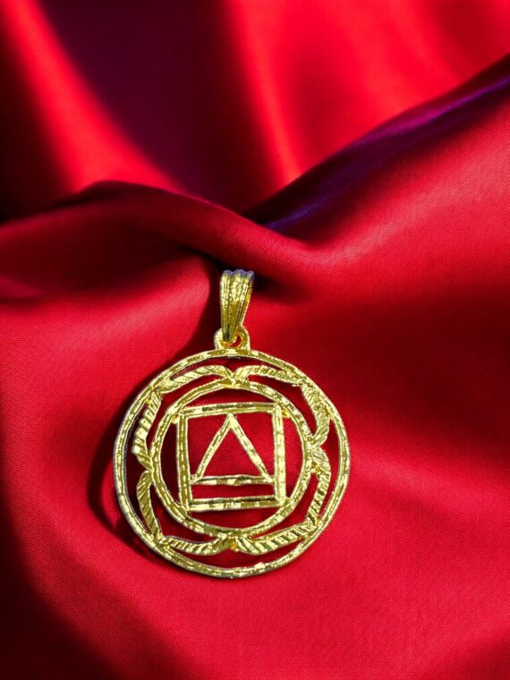 Metal Pendant Sacral Chakra Pendant All 7 Chakra Metal pendant