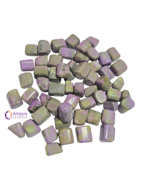 Natural Gemstone Stichtite Tumble Stone