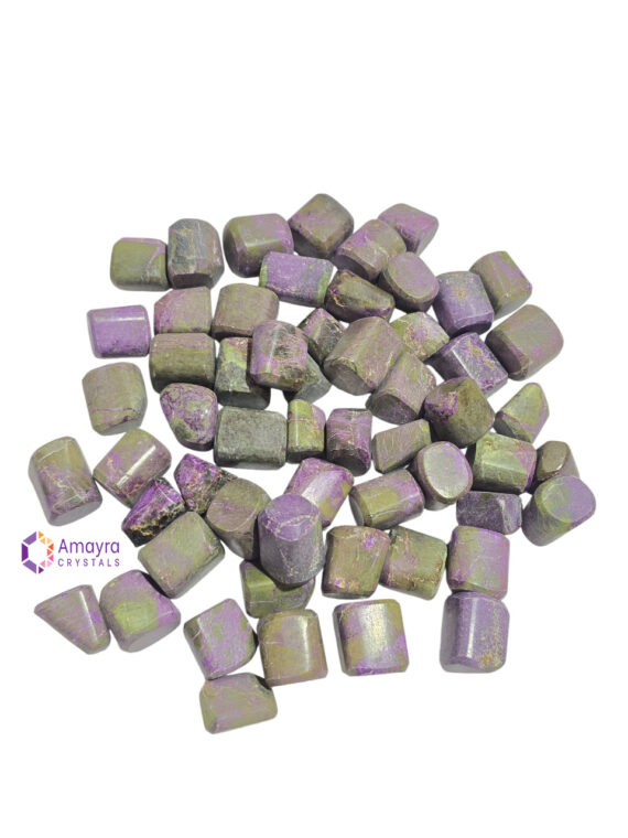 Natural Gemstone Stichtite Tumble Stone