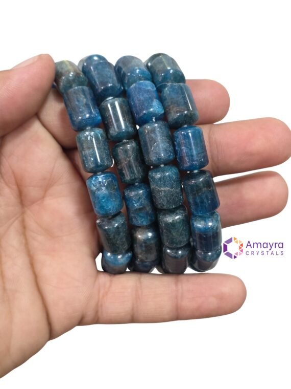 APATITE Barrel beads bracelets